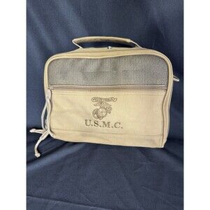 US Marines Military U.S.M.C. Travel Bag/Hygiene Bag Sandpiper of California VTG
